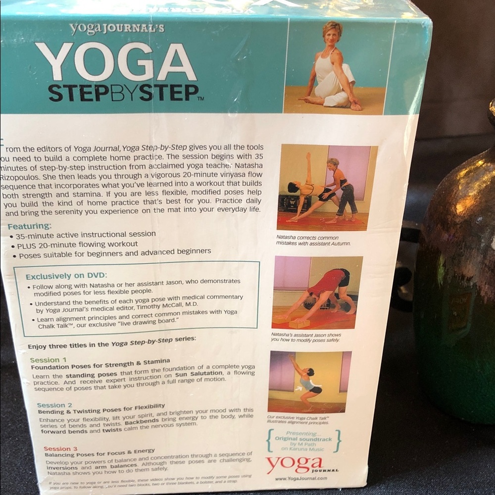 Yoga Journal Step-by-Step DVD Set - Picture 4 of 4